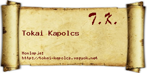 Tokai Kapolcs névjegykártya